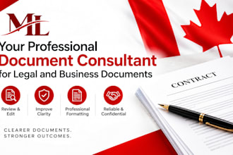 be your professional document consultant for legal and business documents