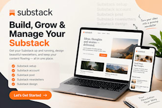 setup substack account substack newsletter design manage substack post