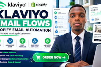 set up klaviyo email marketing automation