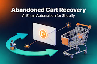 build an ai abandoned cart recovery email sequence for shopify