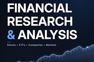 provide professional financial research and market analysis