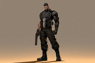 comic book illustration with comic book illustrator