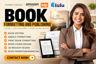 book publishing, kindle publishing, self publishing, amazon kdp book publishing