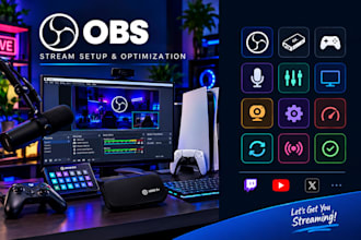 setup obs studio, elgato capture card, and professional stream audio routing