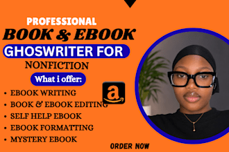ghostwrite self help finance and personal development ebooks
