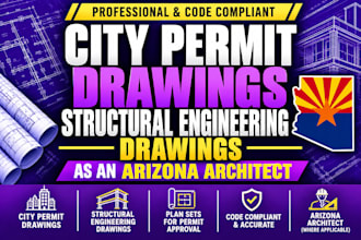 do city permit drawings structural engineering drawings as arizona architect