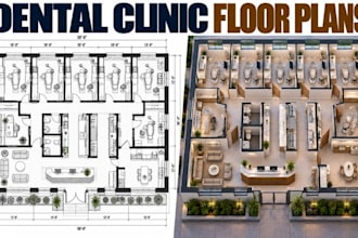 design dental clinic floor plans treatment room layout cad