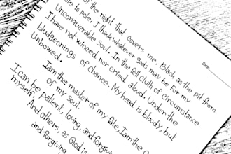 provide beautiful handwritten notes and documents