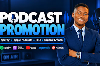 podcast promotion spotify apple podcast marketing SEO organic listeners growth
