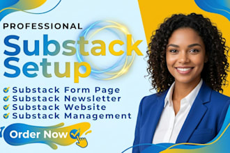 setup substack account design manage substack  newsletter