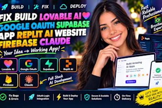 fix build lovable ai google oauth supabase app replit ai website firebase claude