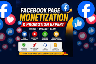 organically promote and monetize your facebook page