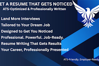 write a professional ats optimized resume and CV