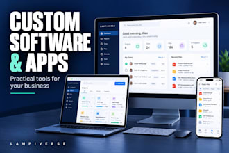 develop custom software and apps for you