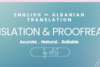 translate english to albanian or albanian to english
