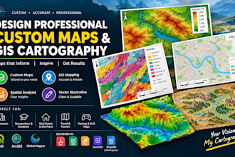 design professional custom maps and gis cartography