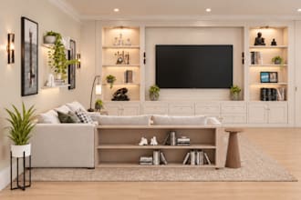 do interior design and visualization