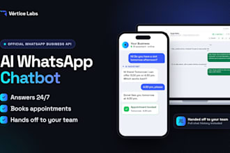 build an ai whatsapp chatbot on the official whatsapp business API