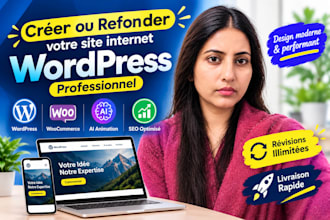 créer ou refondre votre site internet wordpress professionnel