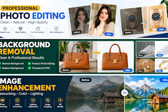 professionally edit photos and images