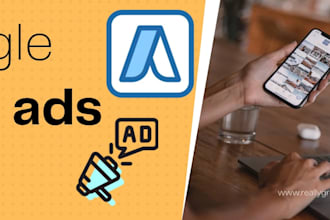 manage google ads campaigns to generate  sales