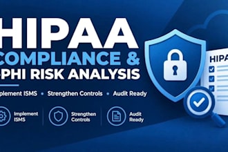 conduct hipaa compliance assessments and draft custom ephi security policies