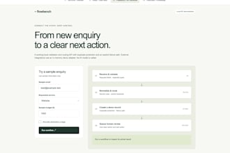 automate one business process with API integration