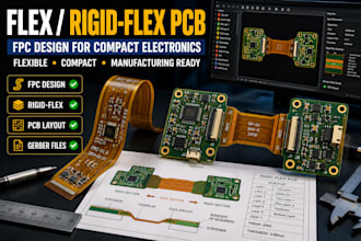 design flexible fpc and rigid flex pcb for compact electronics