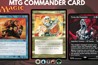 design custom mtg card anime mtg alters tokens tcg card game magic the gathering