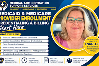 do medicaid medicare enrollment credentialing contracting for medical billing