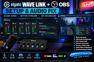 setup elgato wave link with obs for perfect streaming audio