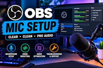 set up your mic with obs for clear streaming audio