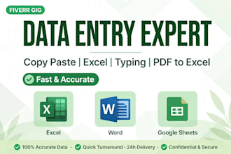 data entry and copy paste