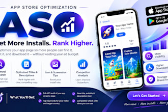 aso  app marketing game promotion mobile app promotion