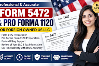 prepare and efile form 1040, 1040nr, 1120, 5472 1065