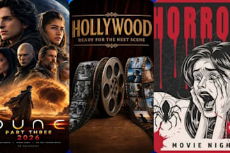 design movie poster hollywood poster design horror movie poster flyer poster