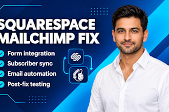fix squarespace mailchimp form integration subscriber sync and email automation