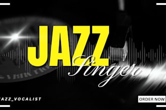be your jazz singer, jazz vocalist and jazz soul, rnb music songwriter