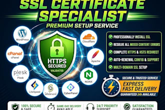 fix SSL errors and install an SSL certificate on your website