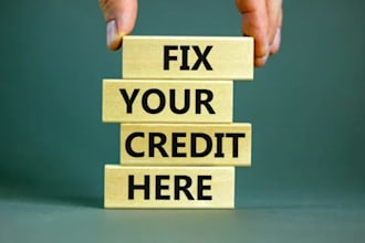 fix your credit report, credit sweep, inquires remove, late payment, charge off