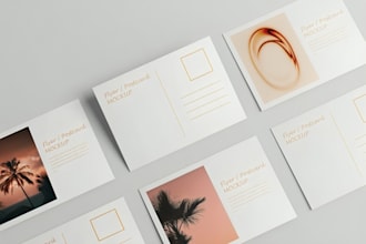 design postcard, eddm postcard, business flyer, event flyer and party flyer