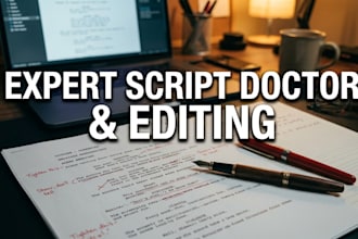 rewrite format and edit your script as a script doctor