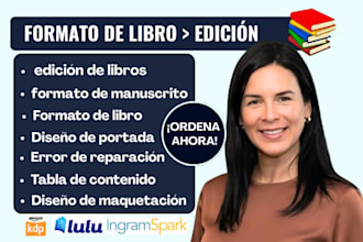 edición de libros, formato de libros, diseno y maquetación para amazon KDP