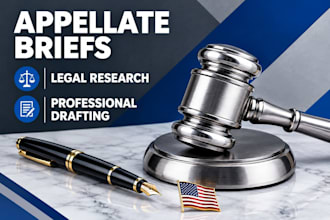 prepare a notice of appeal for probate cases as a licensed US attorney