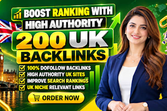 deliver 200 uk backlinks to improve trust and online growth