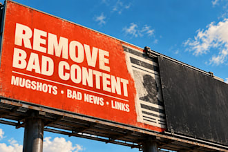 remove arrest websites mugshots, negative articles, bad news links from google