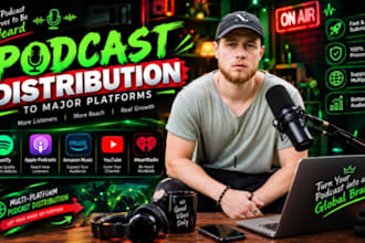 distribute your podcast to spotify and apple podcasts