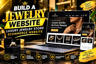 build jewelry website luxury jewelry store ecommerce website