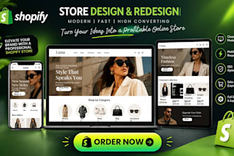 shopify store design shopify store redesign shopify website design shopify store