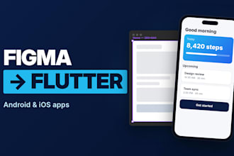 convert your figma design into a responsive flutter app
